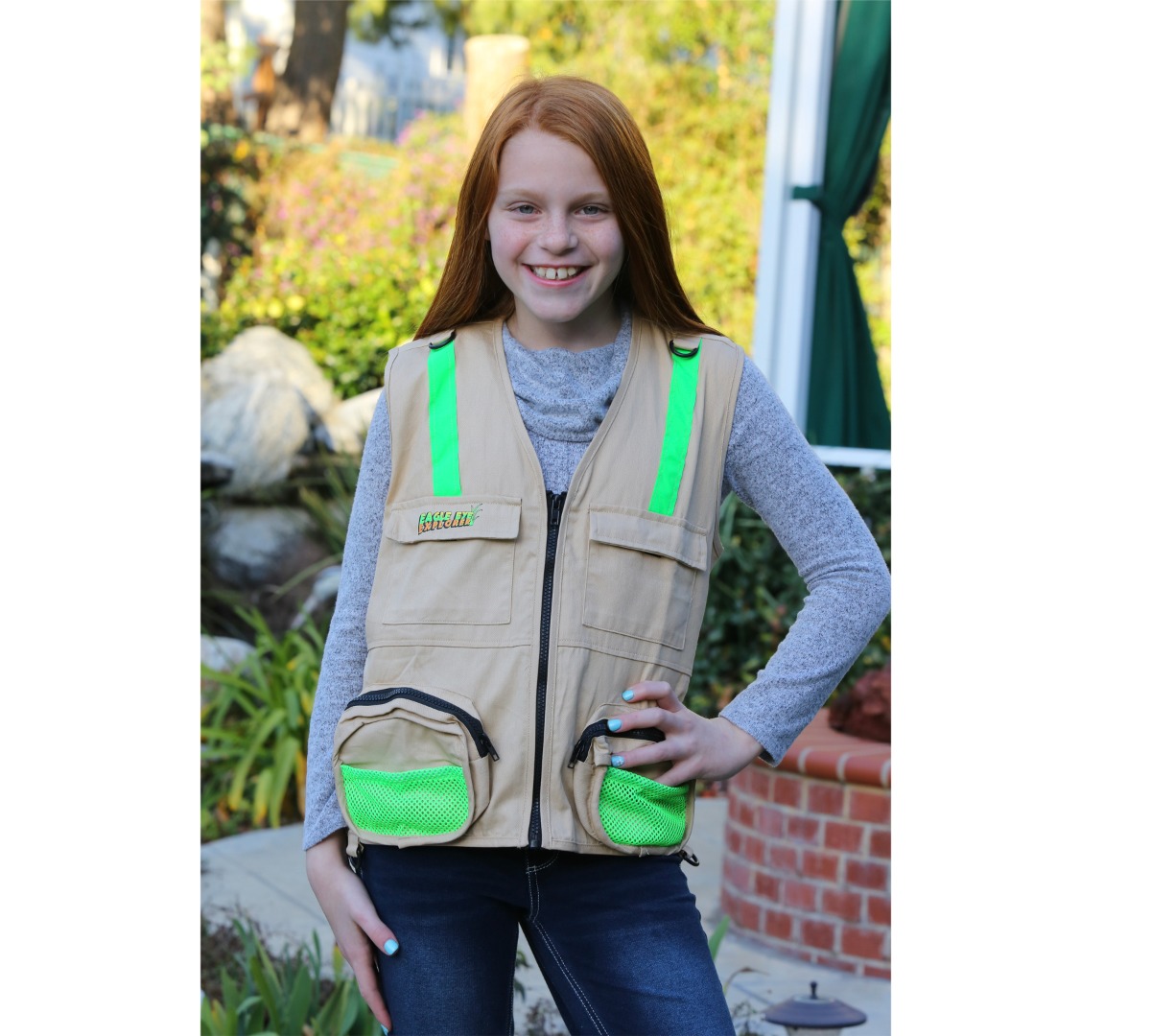 Eagle Eye Explorer Kids Cargo Vest for Boys and Girls with